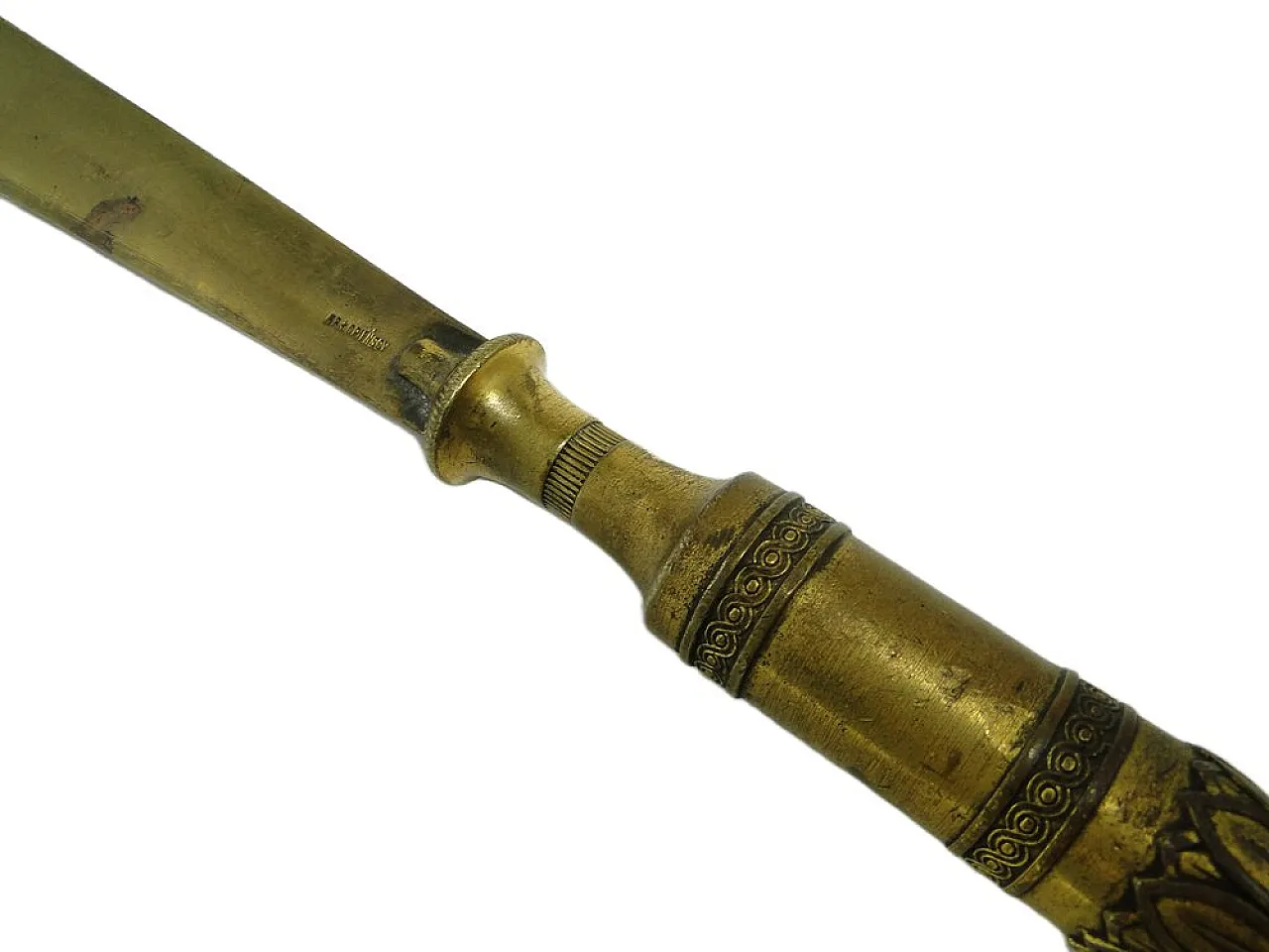 Apribusta in ottone antico 4