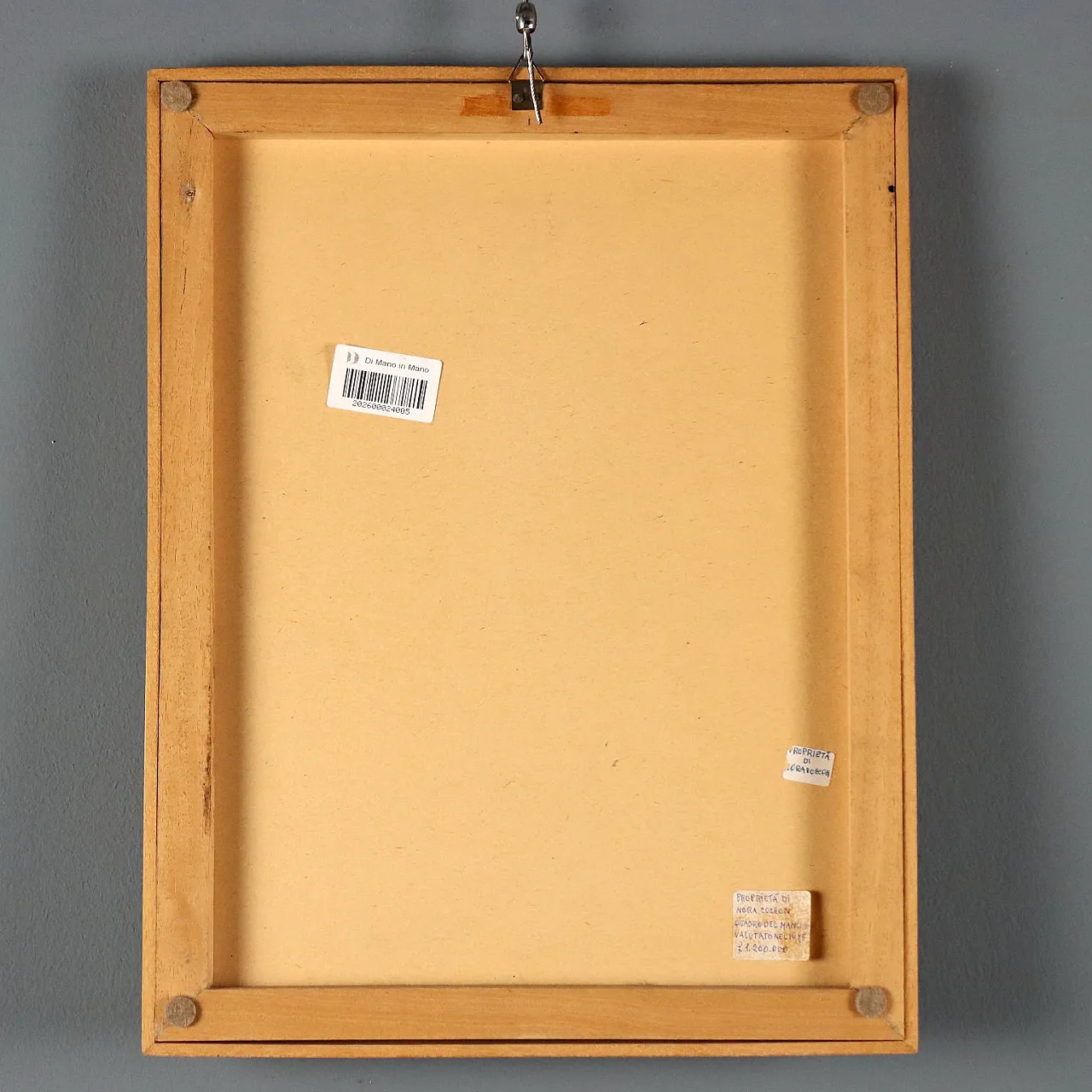 Drawing by Antonio Mancini, mixed media on cardboard, 20th century 9