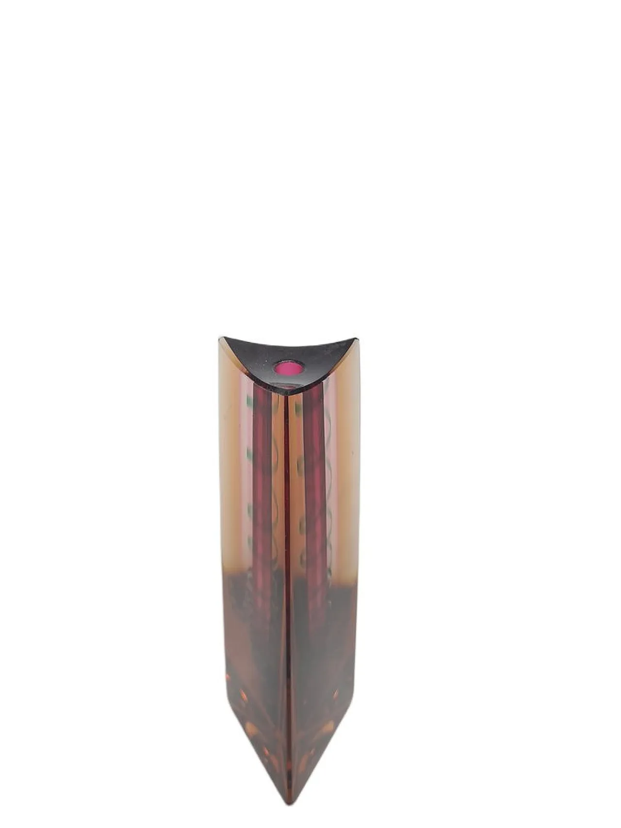 Vaso Art Déco da Exbor, ex Cecoslovacchia, anni '50 4