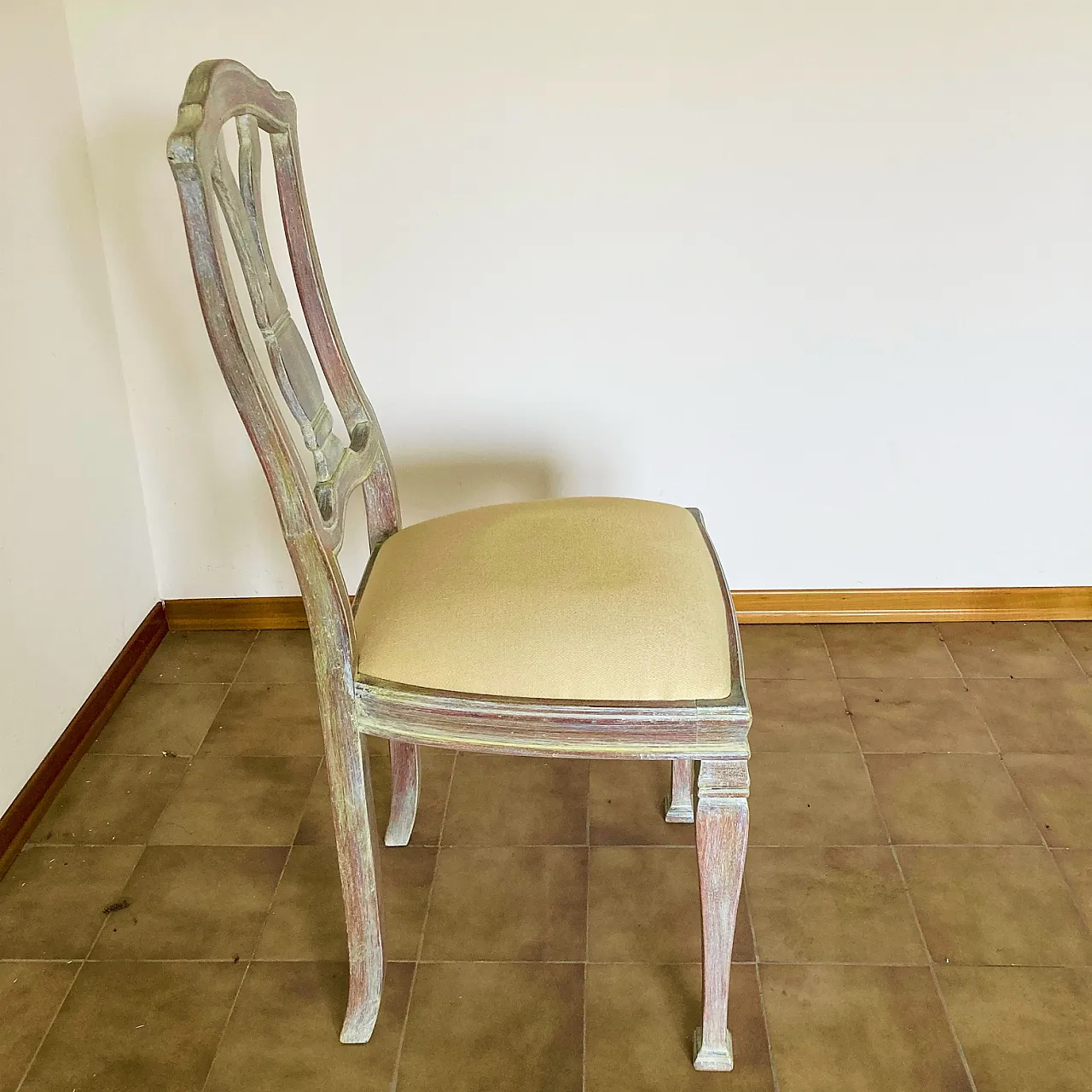 4 Dining chairs, 1960s 4