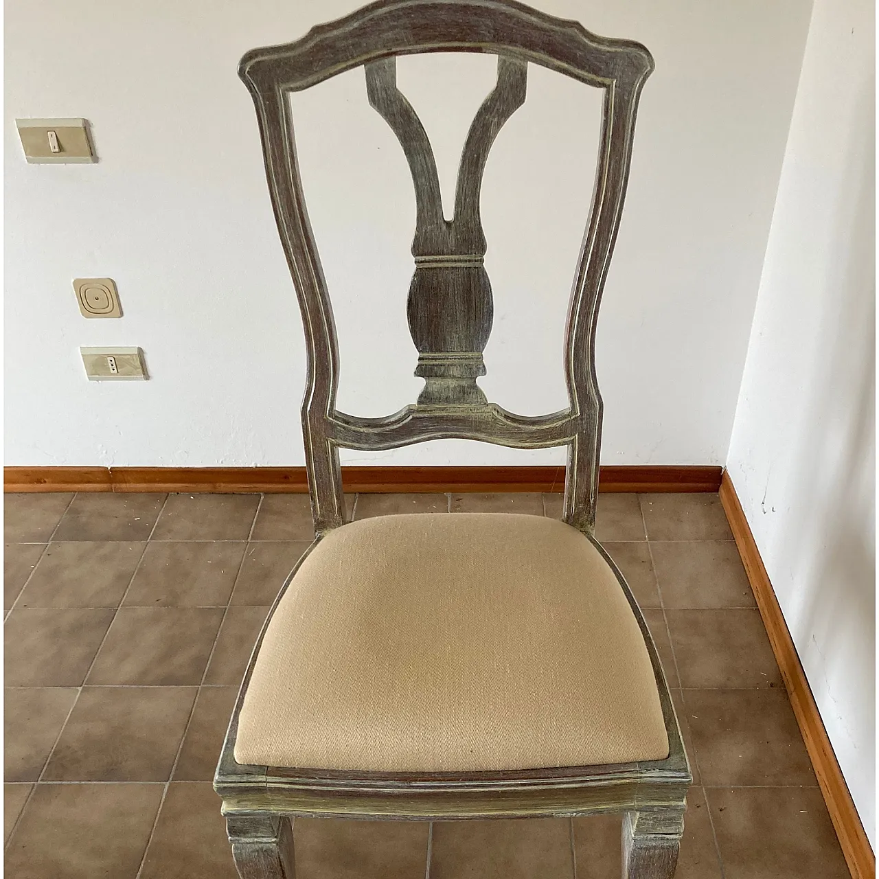 4 Dining chairs, 1960s 6