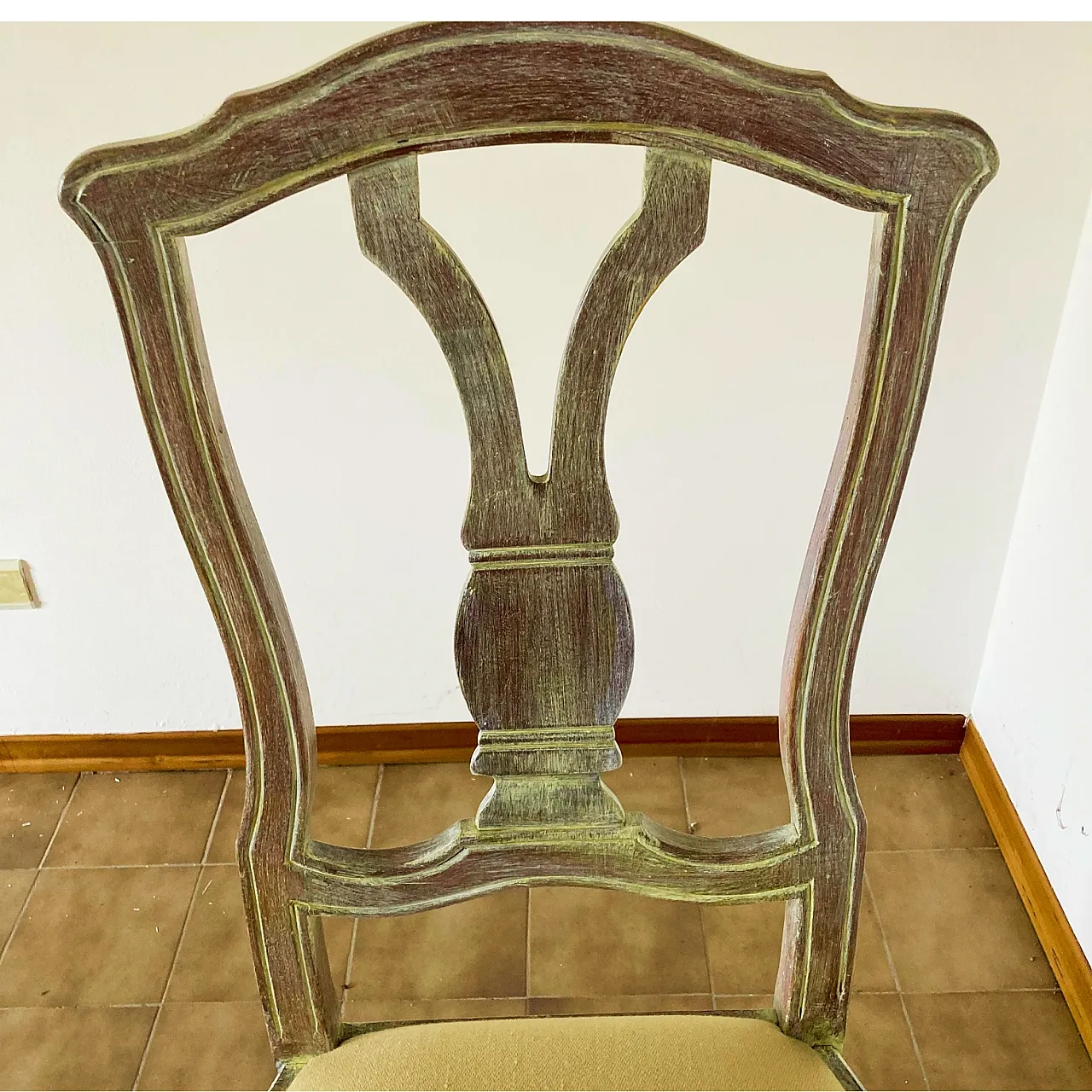 4 Dining chairs, 1960s 7