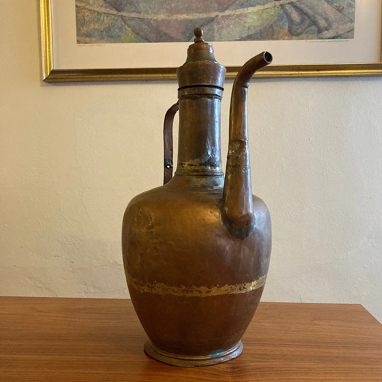 Copper jug, early 20th century 2