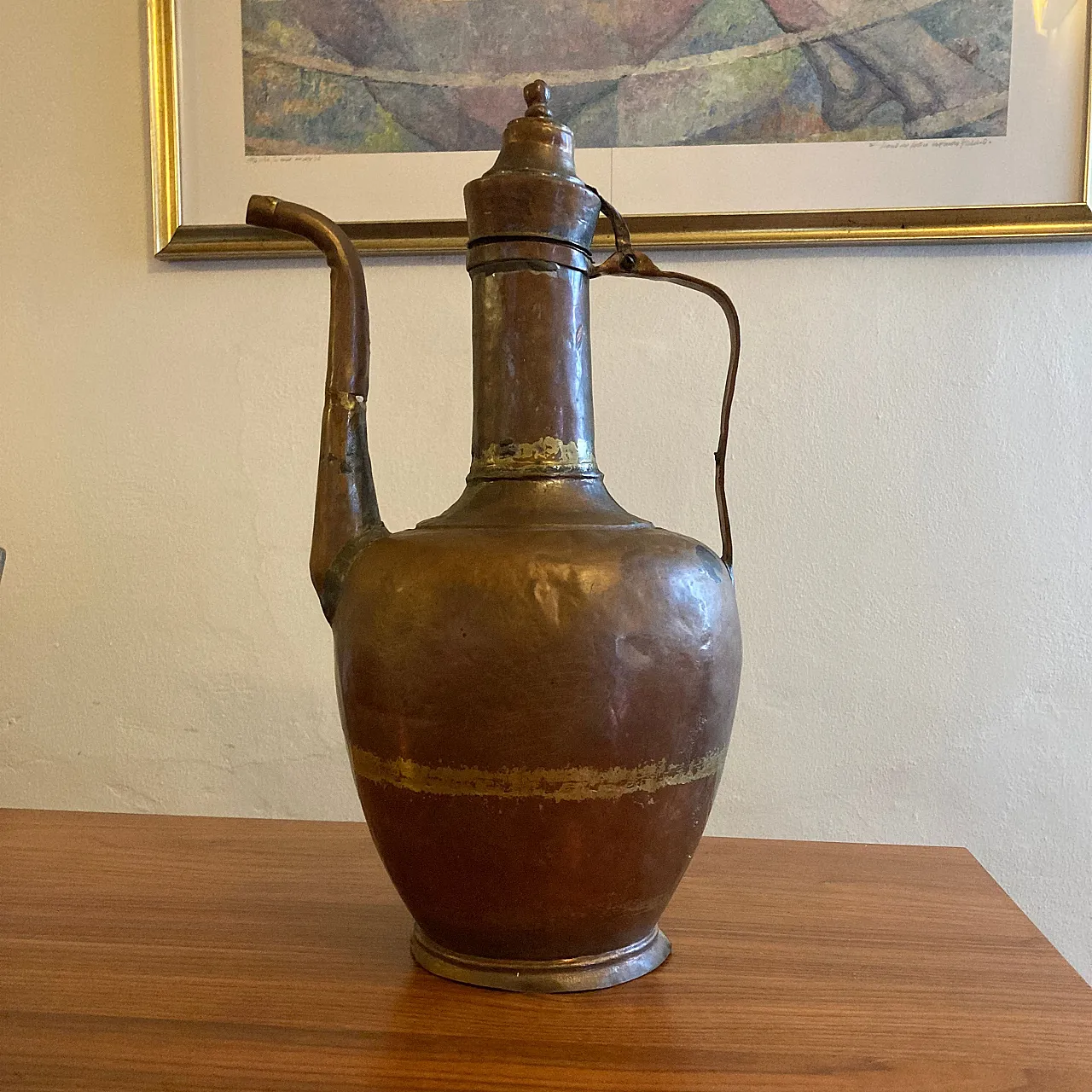 Copper jug, early 20th century 4