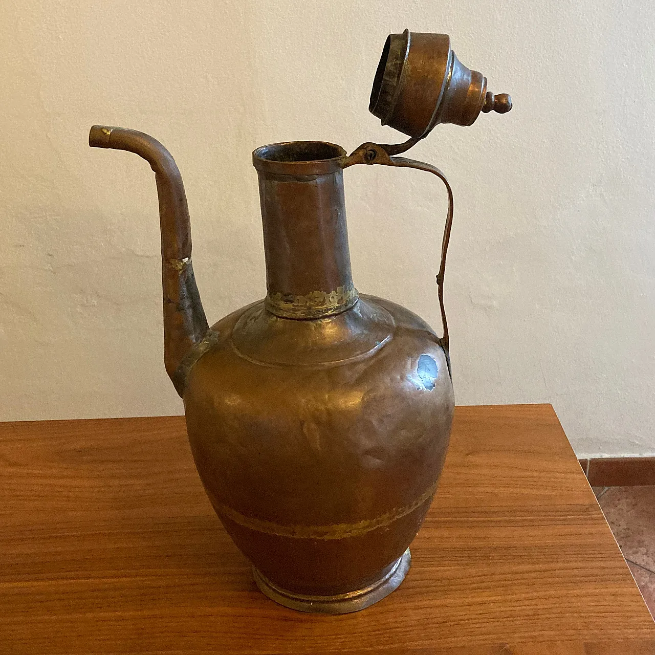 Copper jug, early 20th century 5