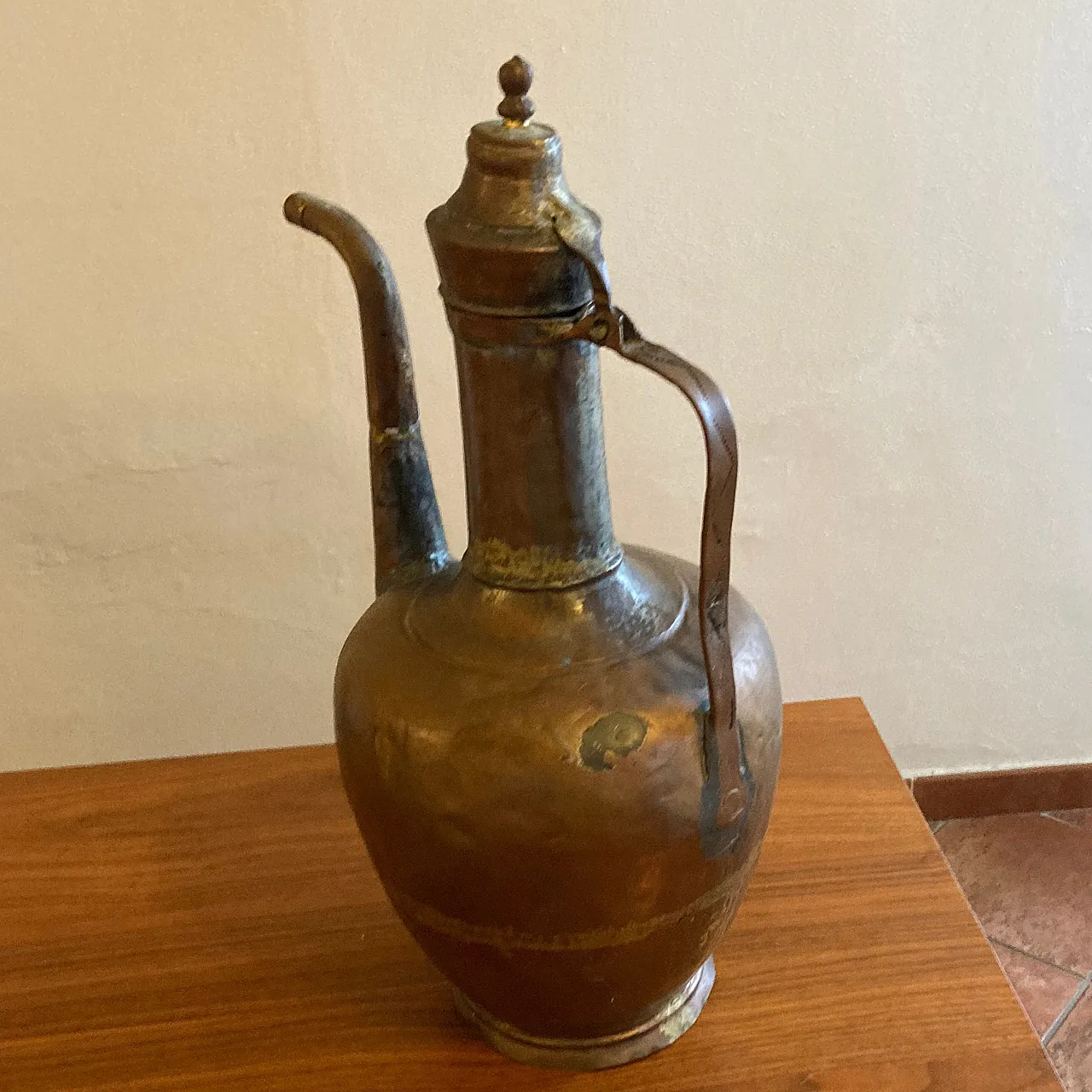 Copper jug, early 20th century 6