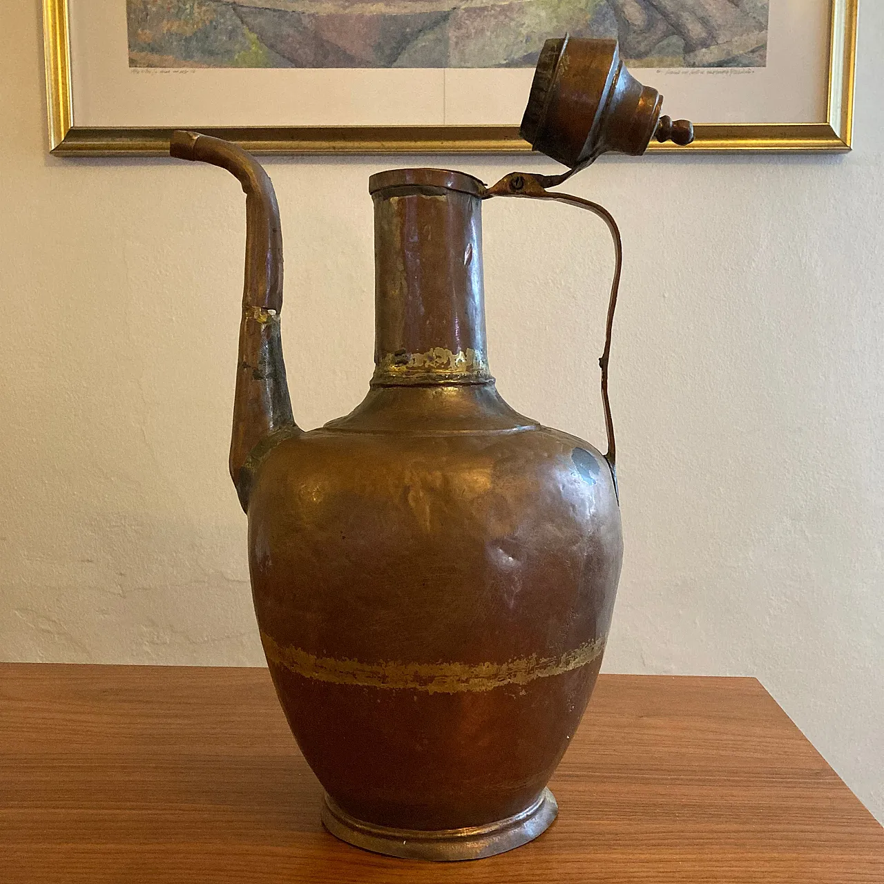 Copper jug, early 20th century 7