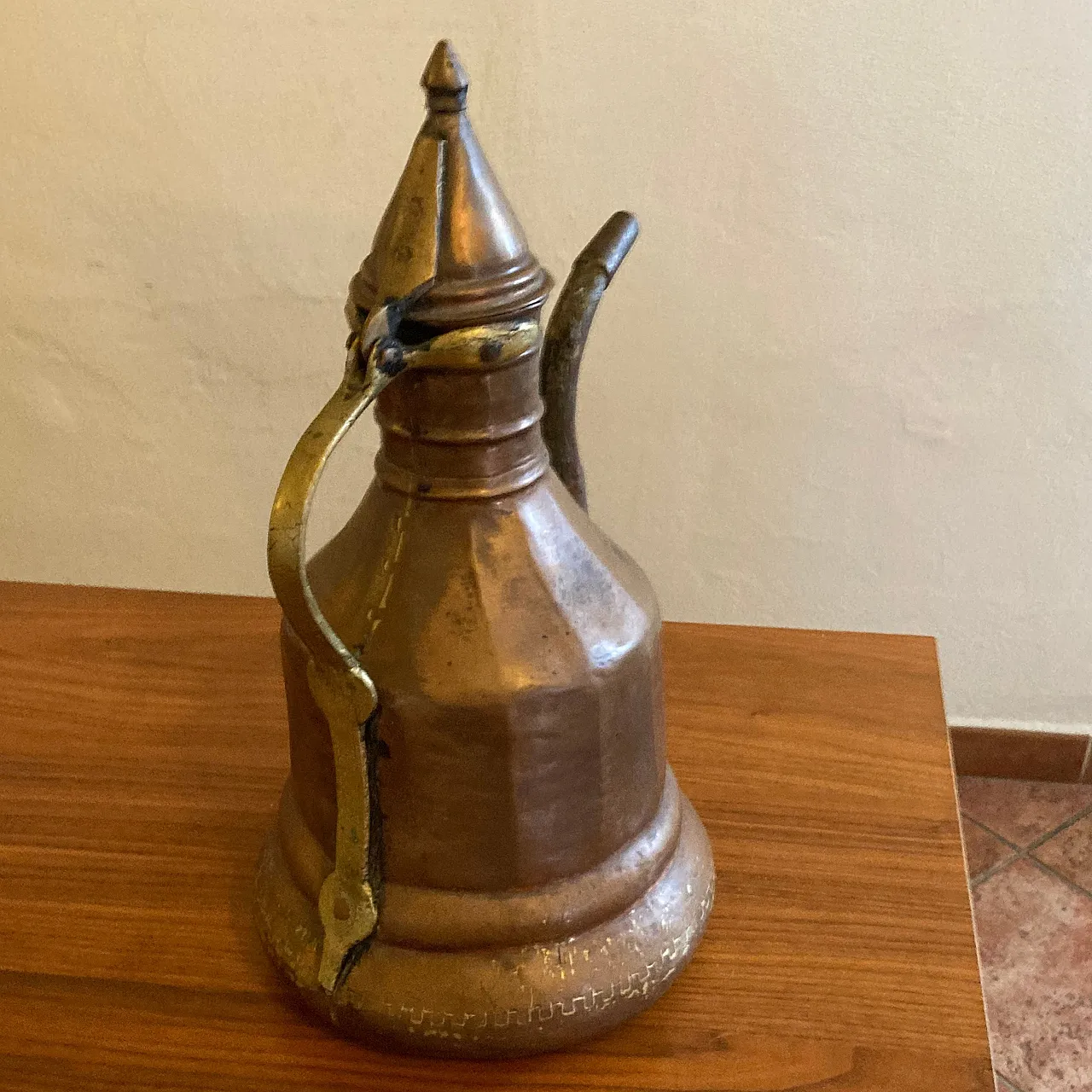 Copper jug, early 20th century 3