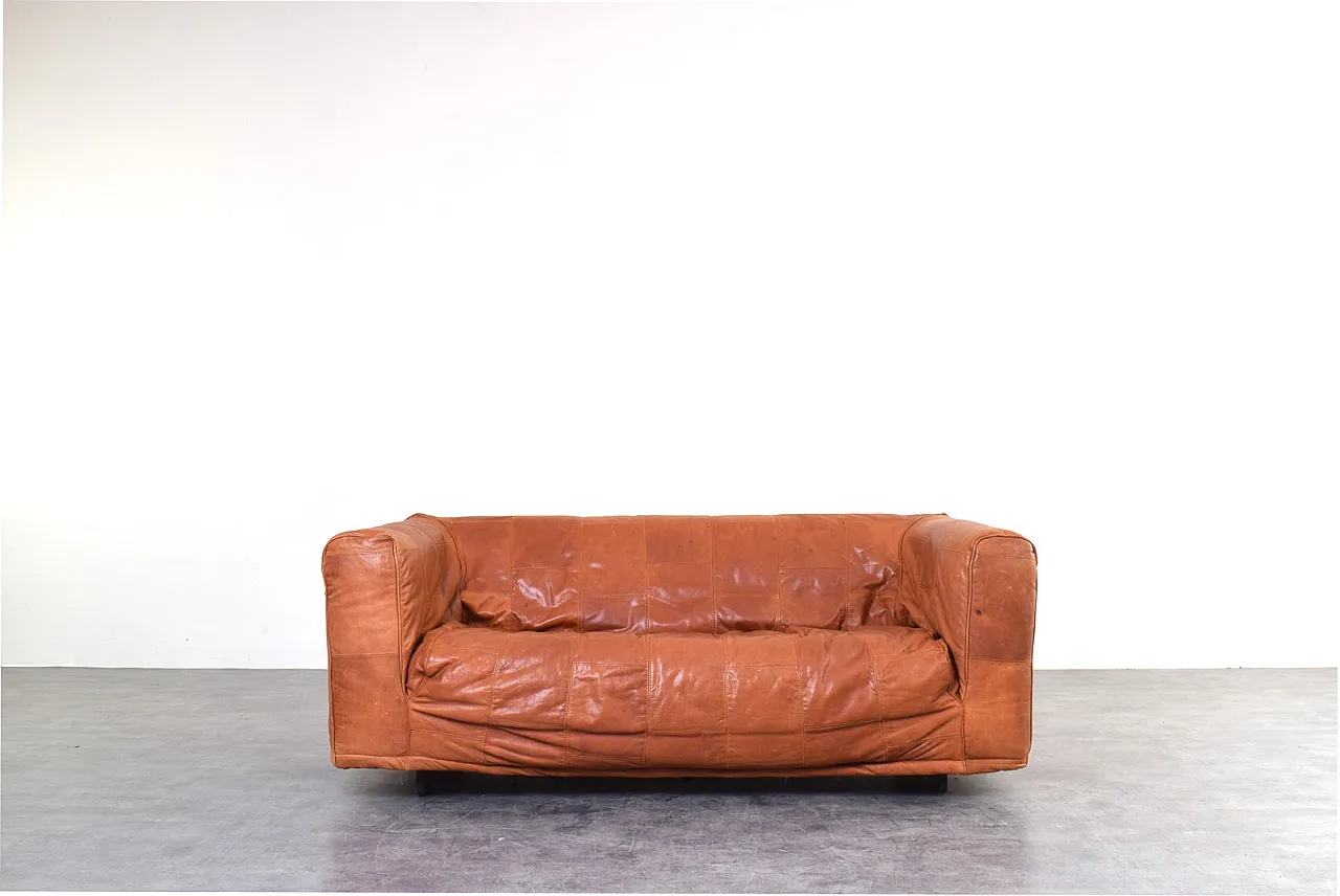 Leather sofa model Klippan by Noboru Nakamura for Ikea, 1980s 1