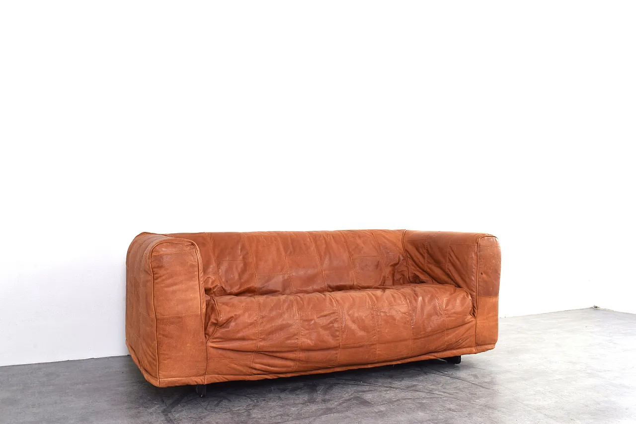 Leather sofa model Klippan by Noboru Nakamura for Ikea, 1980s 7