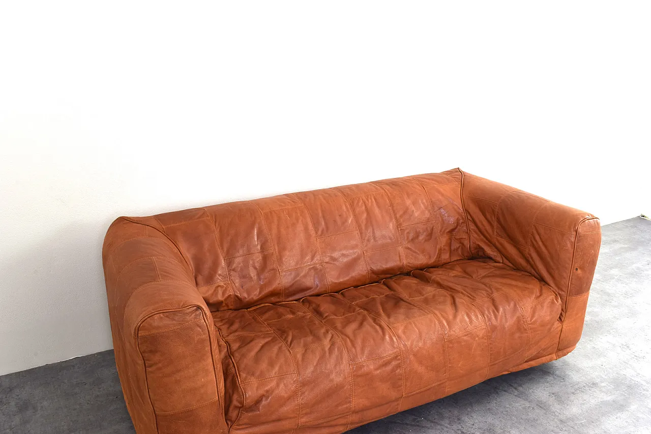 Leather sofa model Klippan by Noboru Nakamura for Ikea, 1980s 11