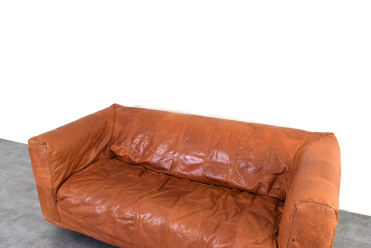 Leather sofa model Klippan by Noboru Nakamura for Ikea, 1980s 12