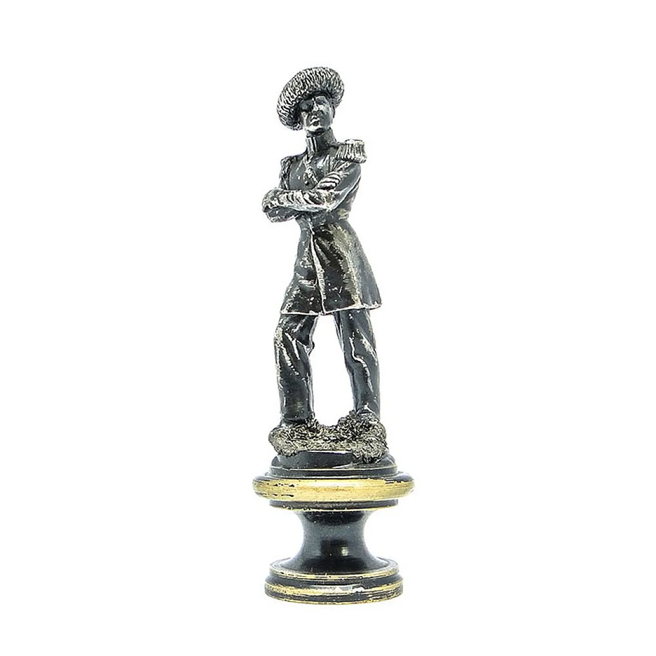 Art Nouveau German Figurative Stamp, 1900s 1