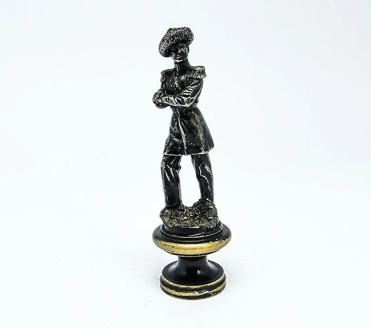 Art Nouveau German Figurative Stamp, 1900s 9