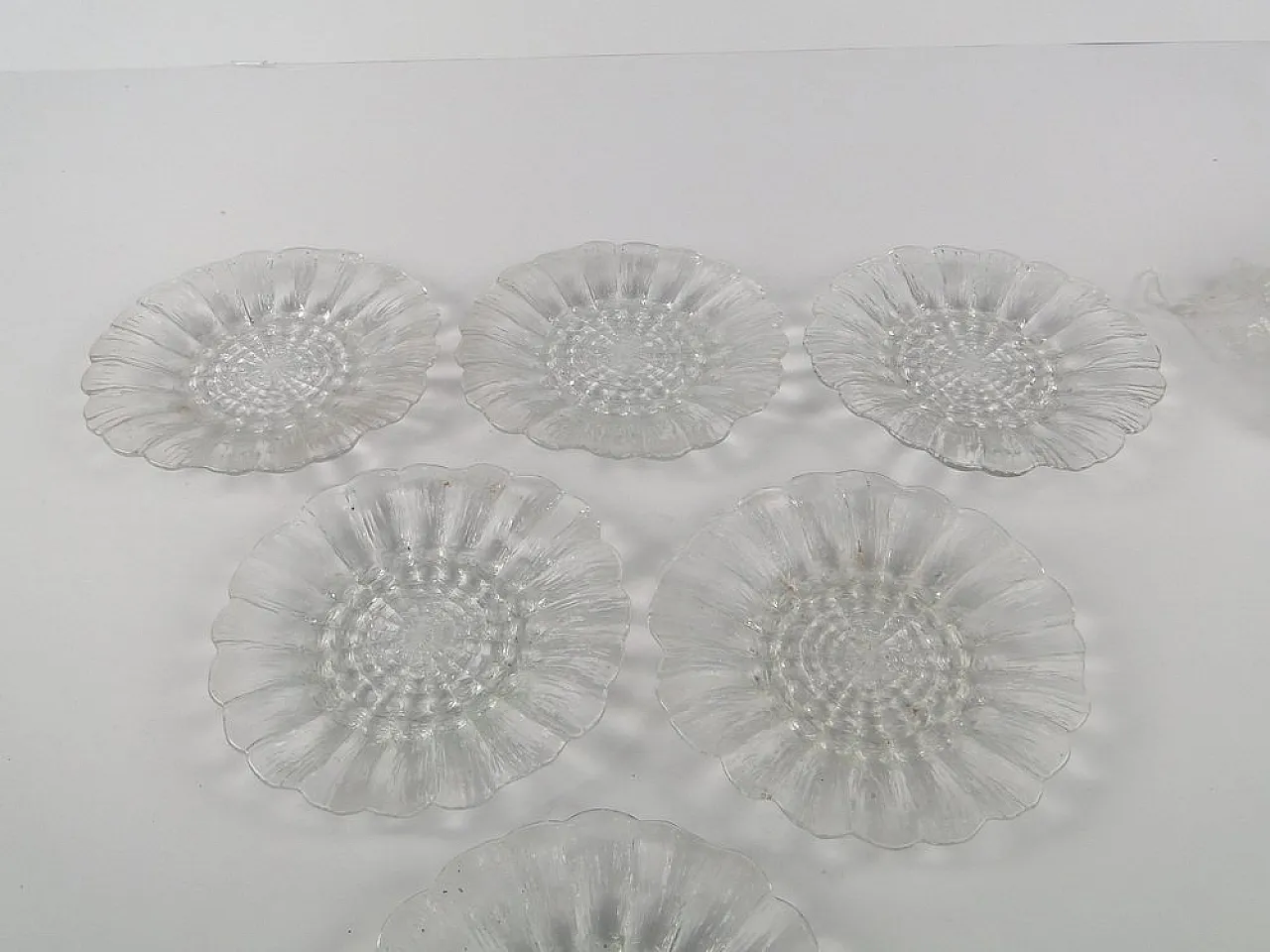 Set da dessert Cora di J. Drost, Ząbkowice Gospodarcza Huta, Polonia, 1970 6