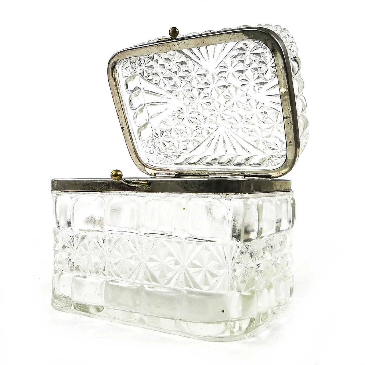 Cut Glass Casket Box 3