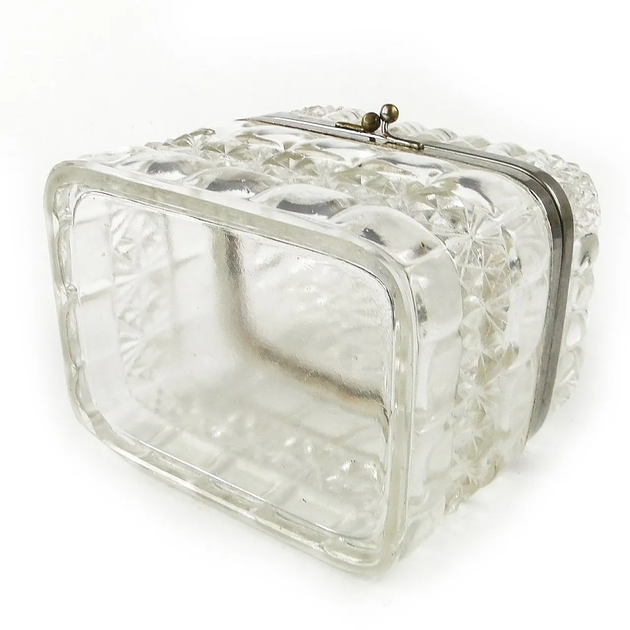 Cut Glass Casket Box 4