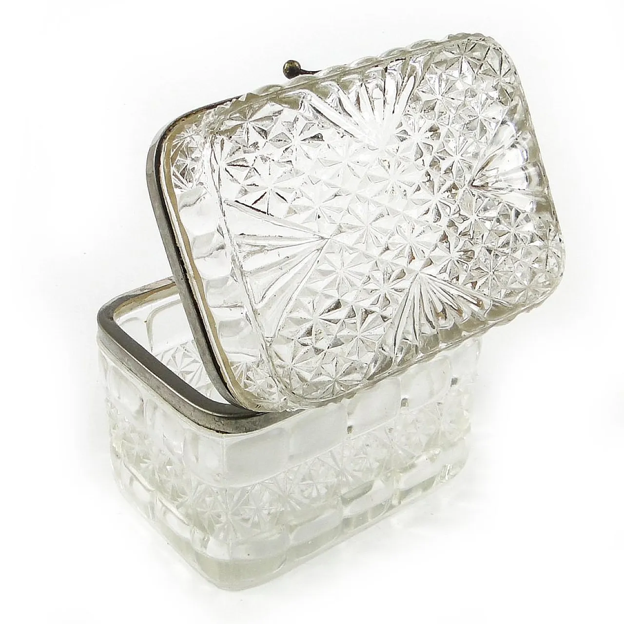 Cut Glass Casket Box 5