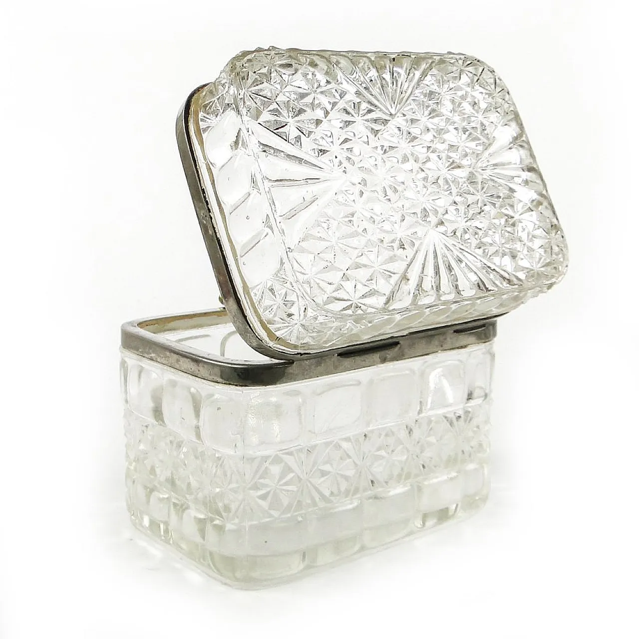 Cut Glass Casket Box 6