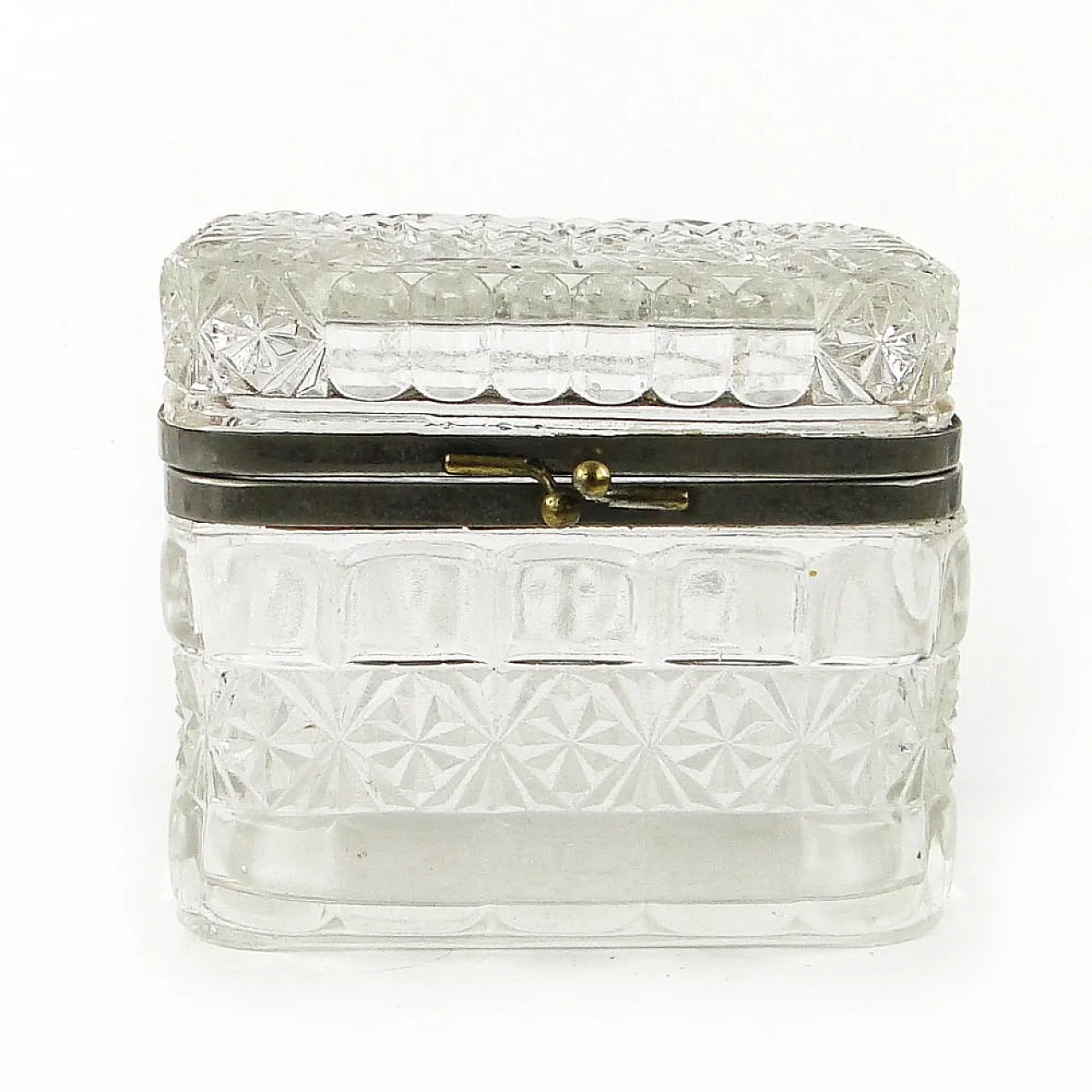 Cut Glass Casket Box 11
