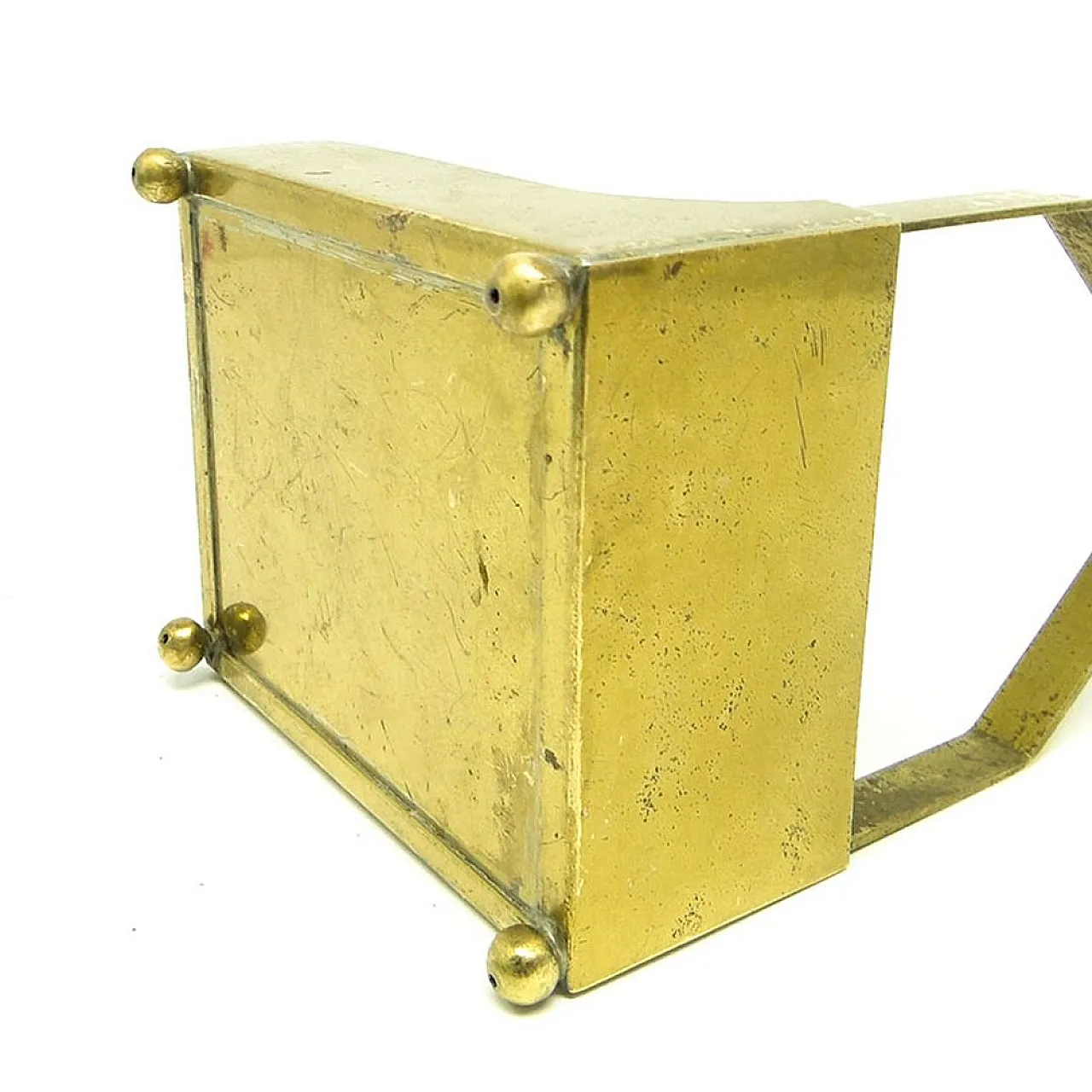 Brass Tabletop Ashtray Holder 4