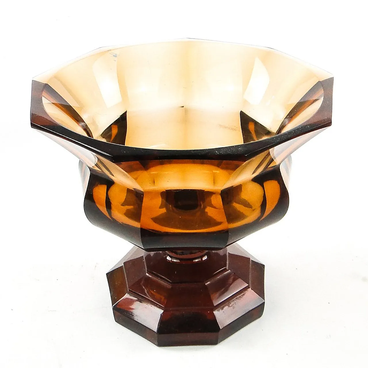 Ciotola in stile Art Nouveau di Moser, anni 1890. 4