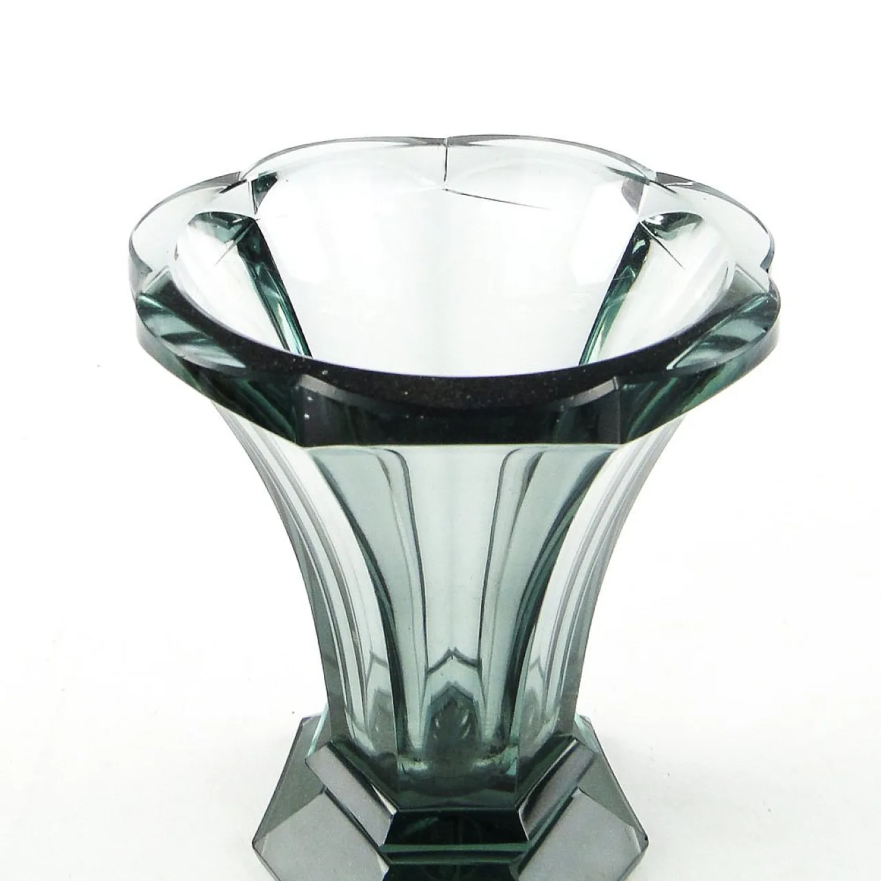 Vaso Art Déco di Moser, anni '30. 10