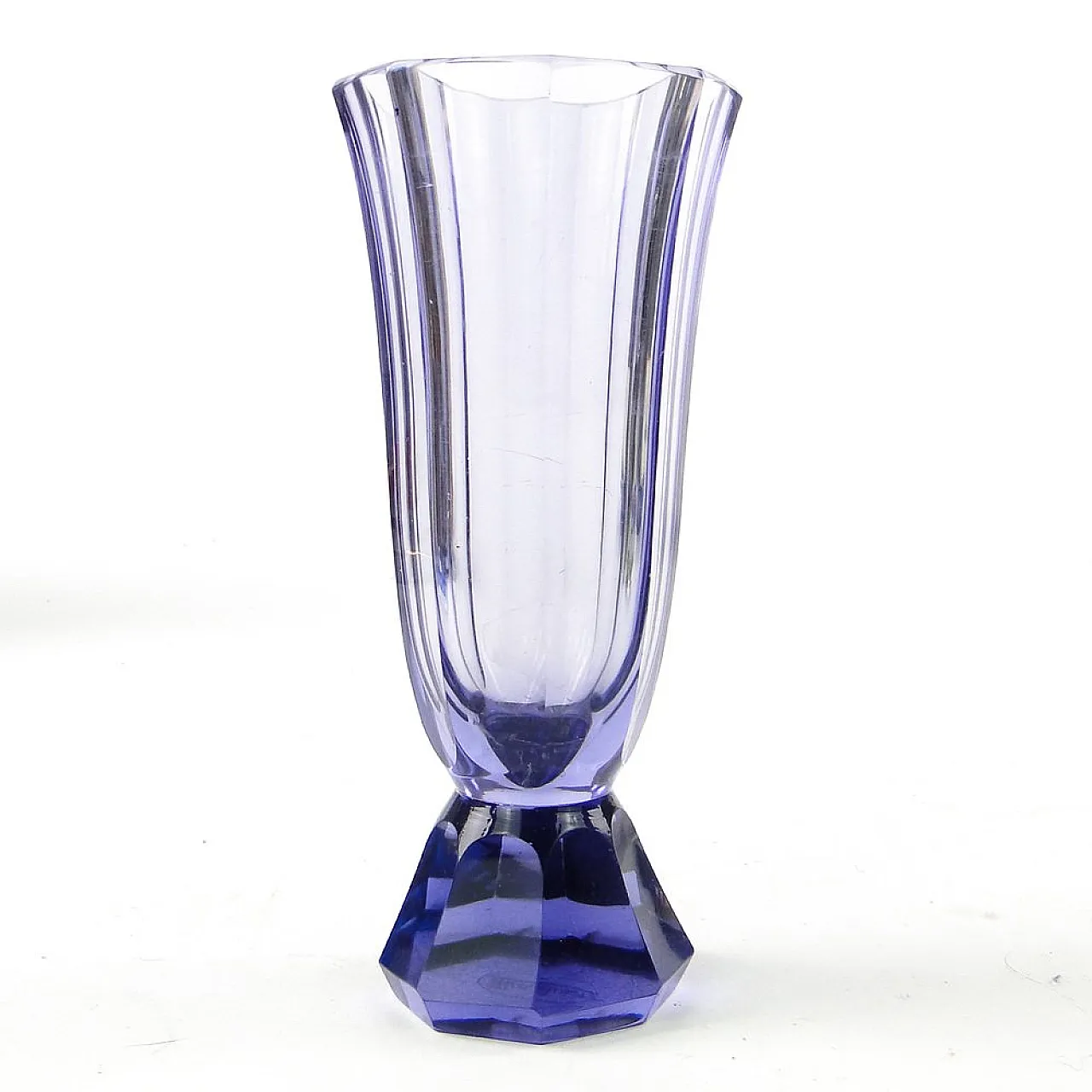 Vaso Art Déco di Moser, anni '30. 1