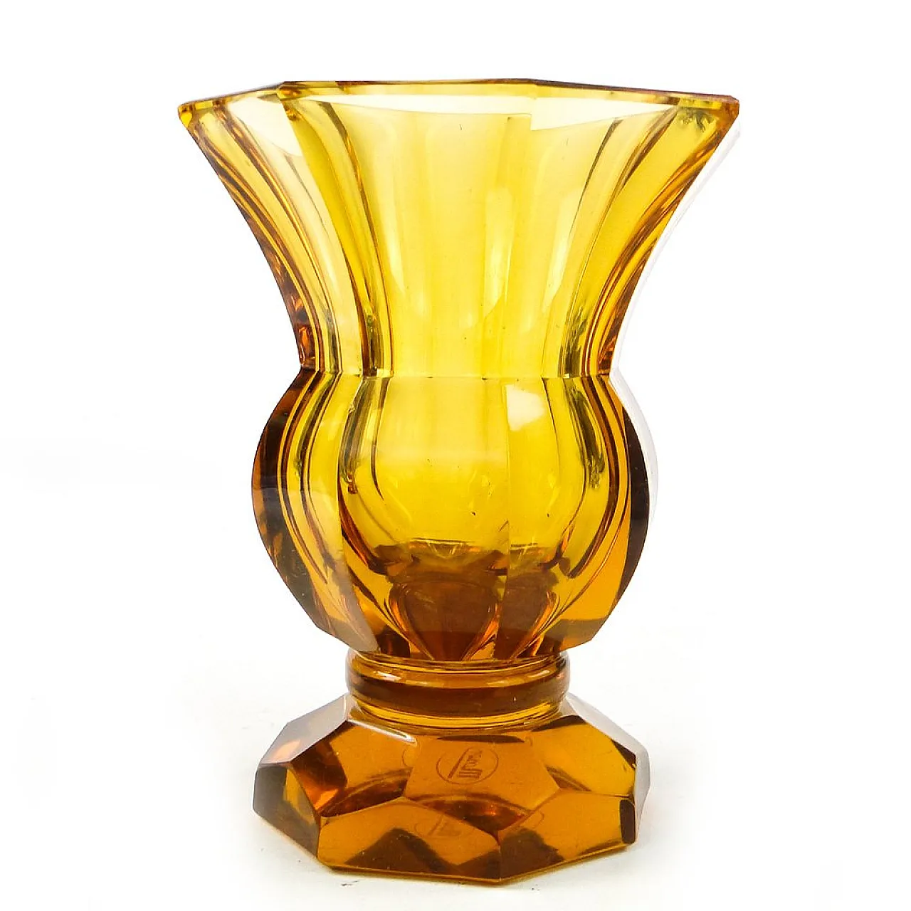 Vaso Art Déco di Moser, anni '30. 4