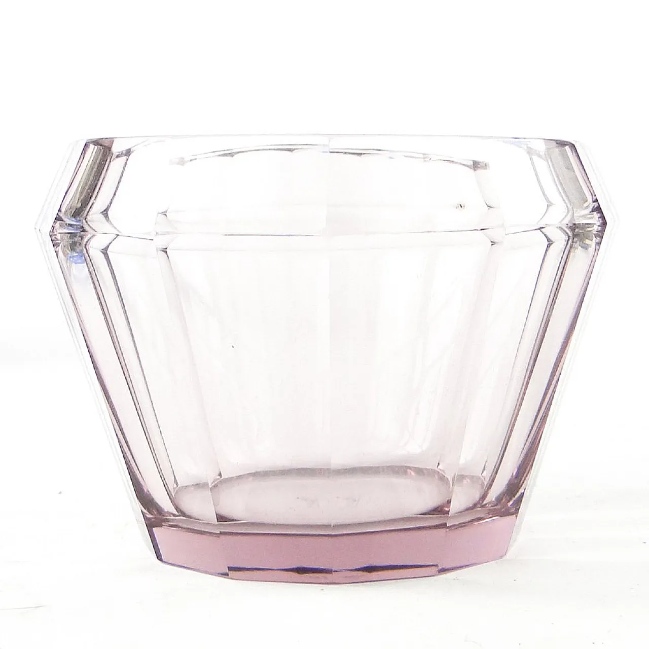 Vaso Art Déco di Moser, anni '30. 1