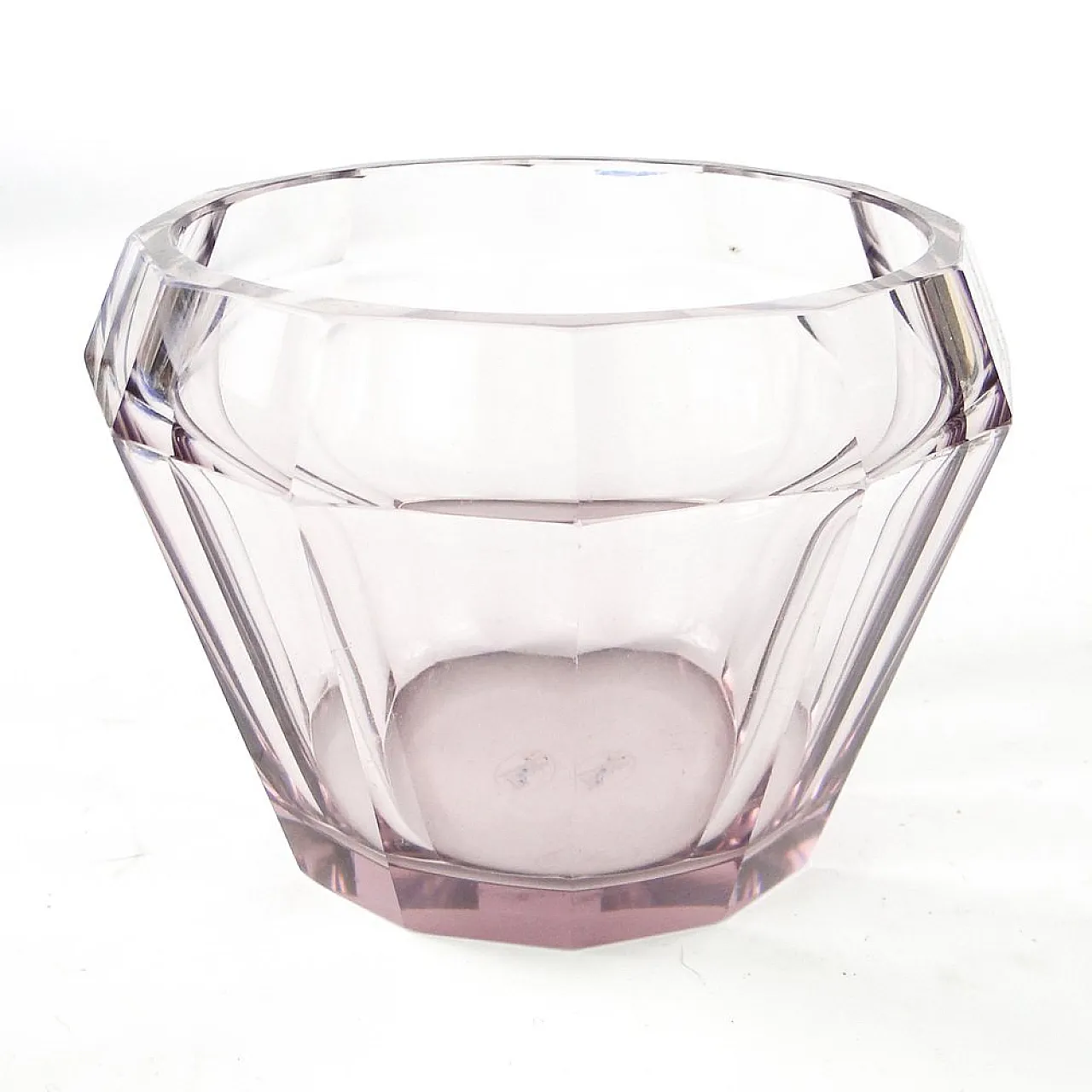Vaso Art Déco di Moser, anni '30. 2