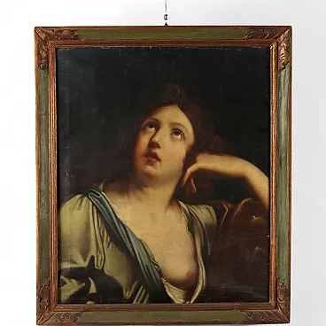 The Face of a Saint in Ecstasy, oil on canvas, 19th century