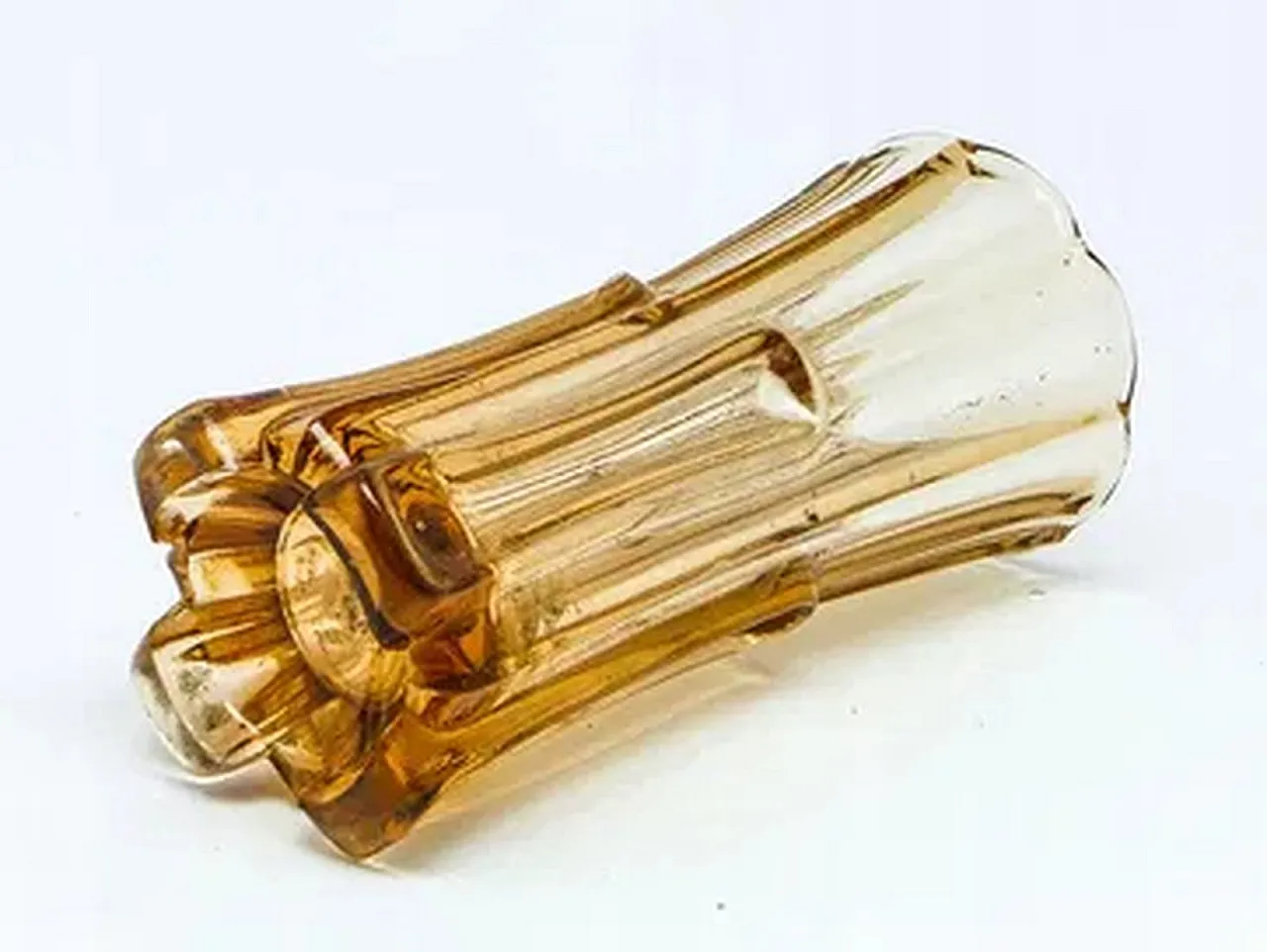 Vaso Art Déco della vetreria Bolesław Morawski, Polonia, anni '30. 1
