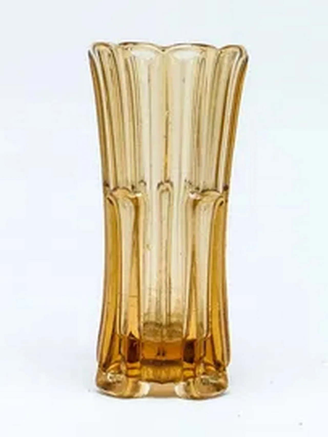 Vaso Art Déco della vetreria Bolesław Morawski, Polonia, anni '30. 3