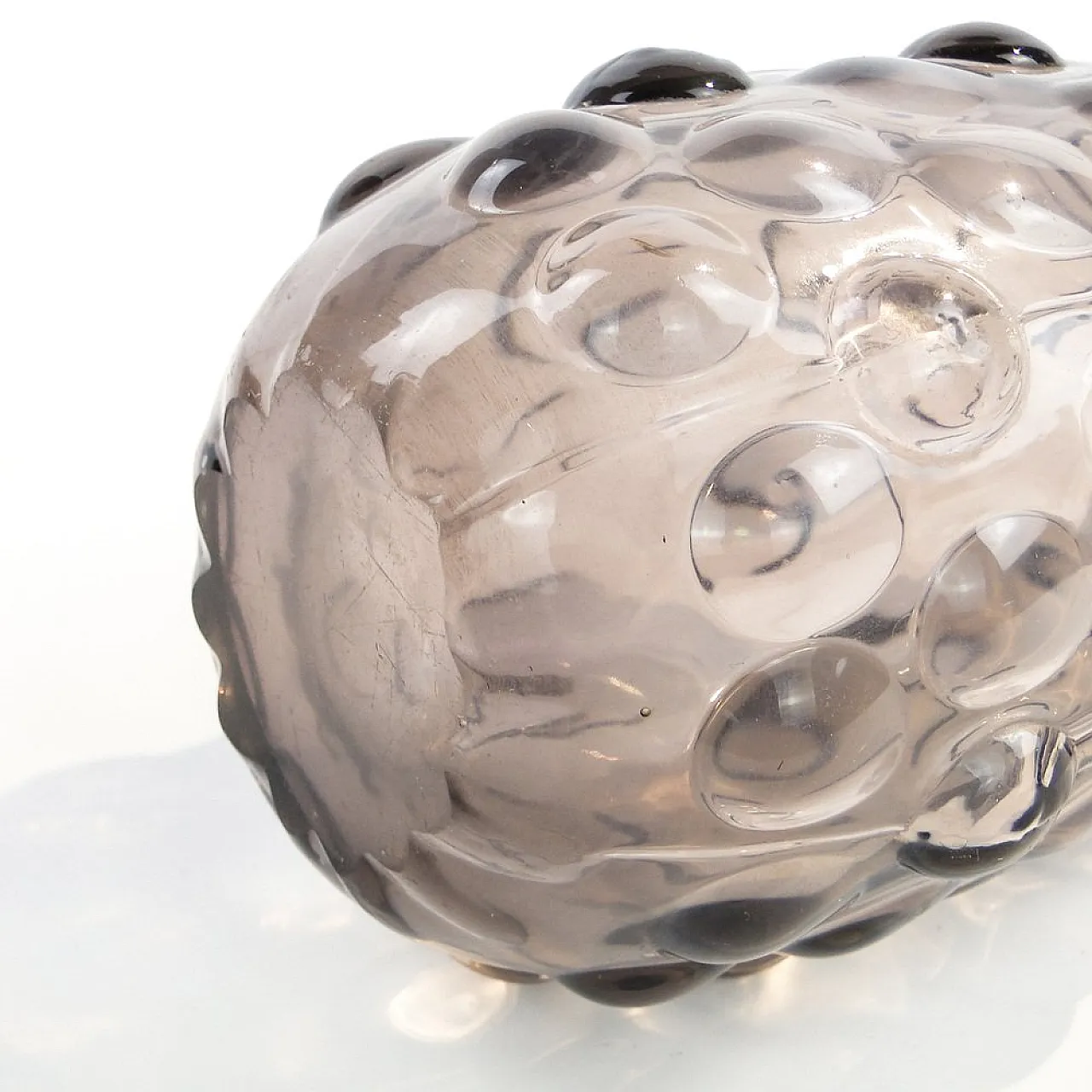 Piccolo vaso a forma di fagiolo di Jan Sylwester Drost per la vetreria Ząbkowice, 1970 2