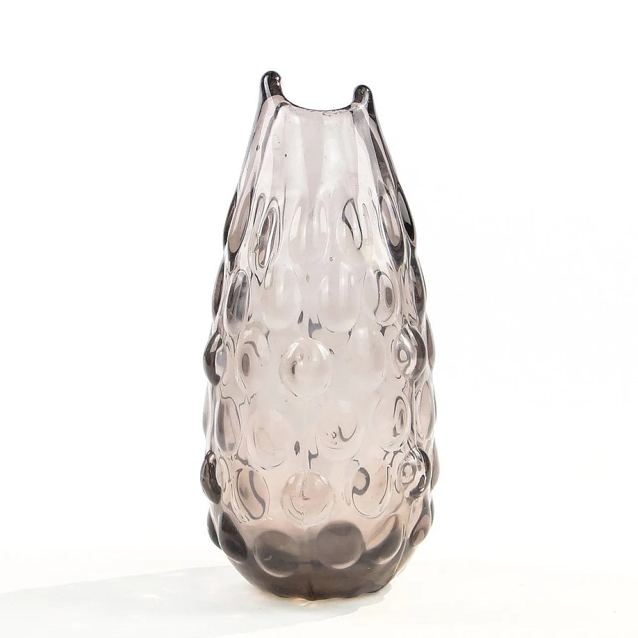 Piccolo vaso a forma di fagiolo di Jan Sylwester Drost per la vetreria Ząbkowice, 1970 7