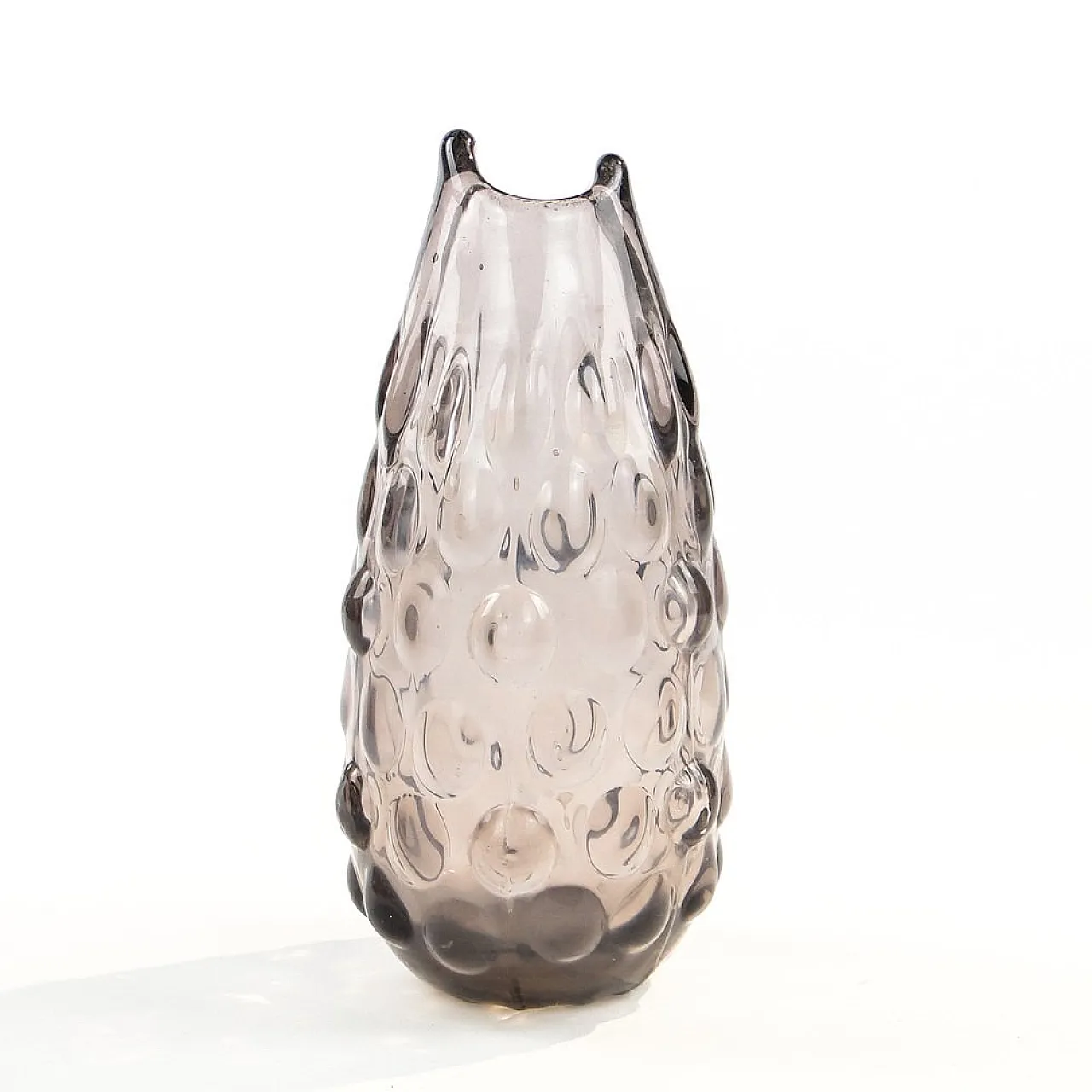 Piccolo vaso a forma di fagiolo di Jan Sylwester Drost per la vetreria Ząbkowice, 1970 8