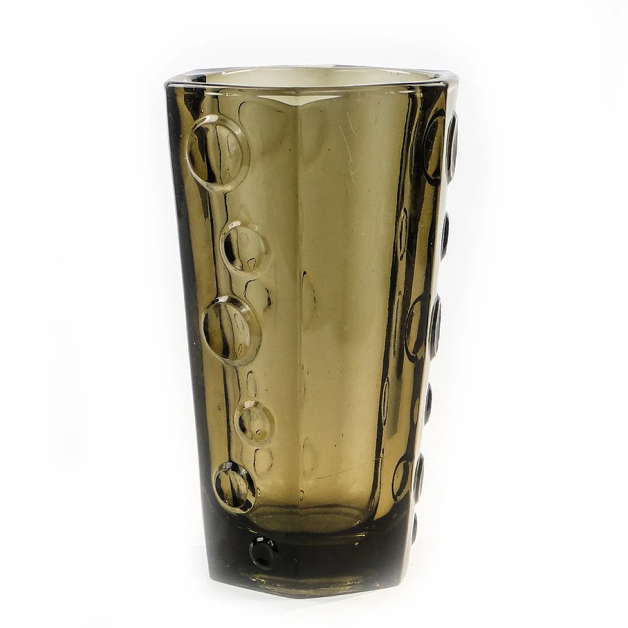 Vaso Soda di Jan Sylwester Drost per Ząbkowice Glassworks, anni '70 1