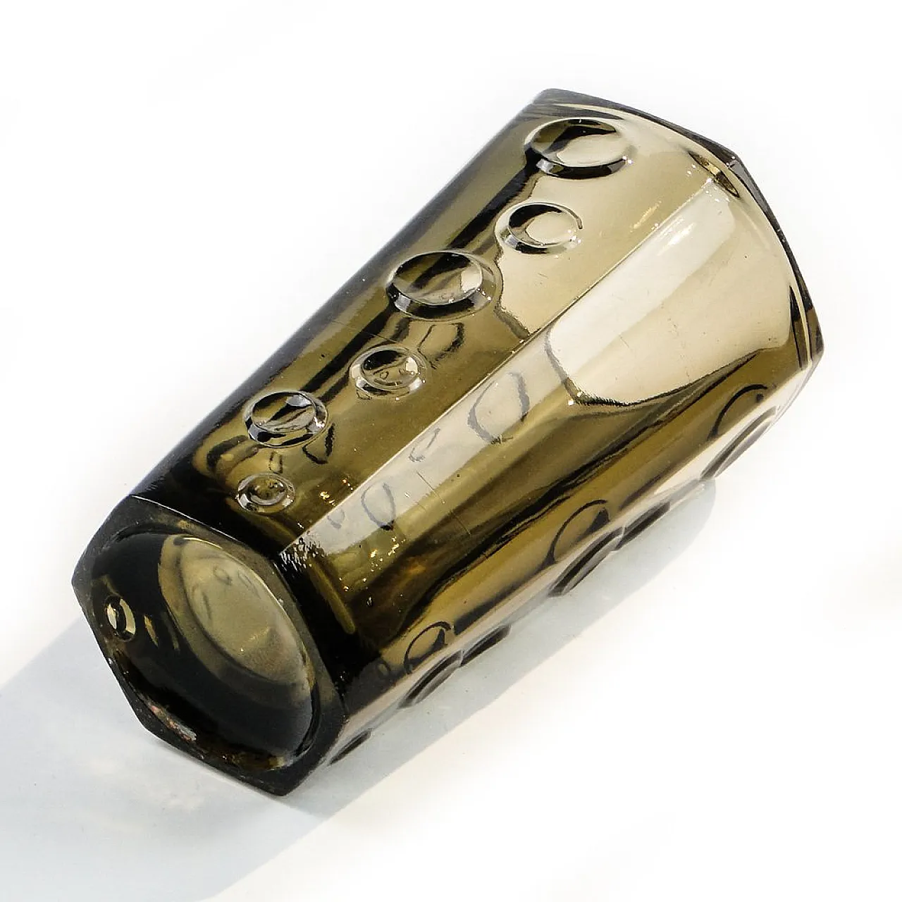 Vaso Soda di Jan Sylwester Drost per Ząbkowice Glassworks, anni '70 3