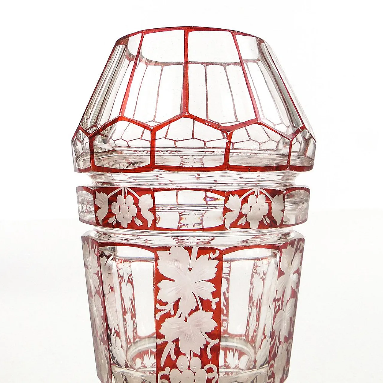 Vaso boemo cecoslovacco in stile Art Déco, anni 1890. 3