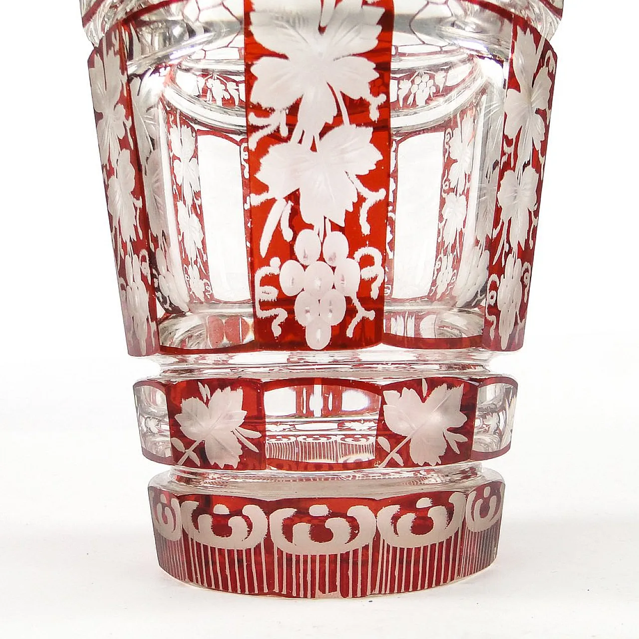 Vaso boemo cecoslovacco in stile Art Déco, anni 1890. 6