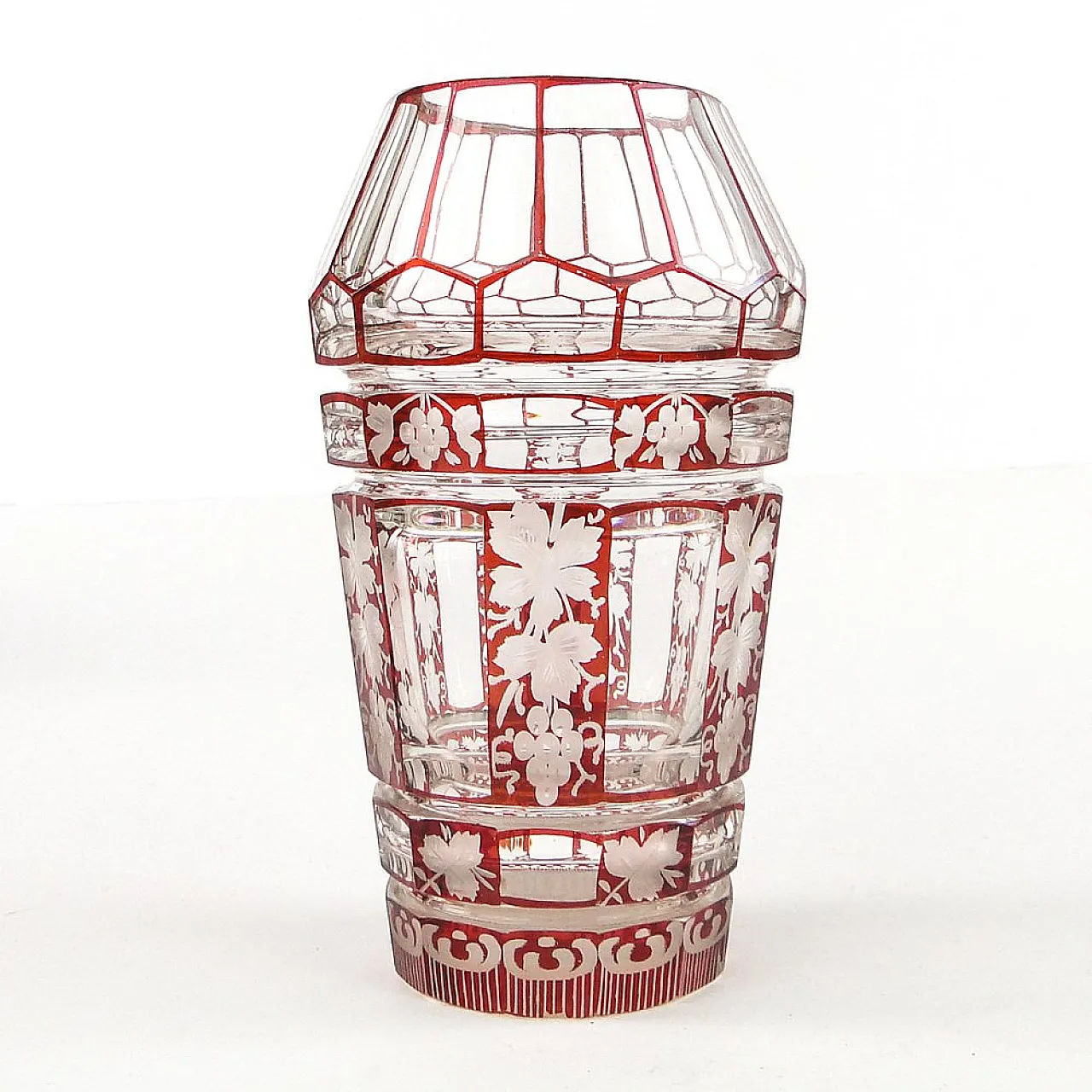 Vaso boemo cecoslovacco in stile Art Déco, anni 1890. 8