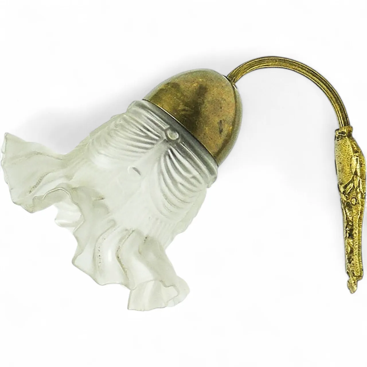 Art Nouveau Wall Lamp, 1970s 7