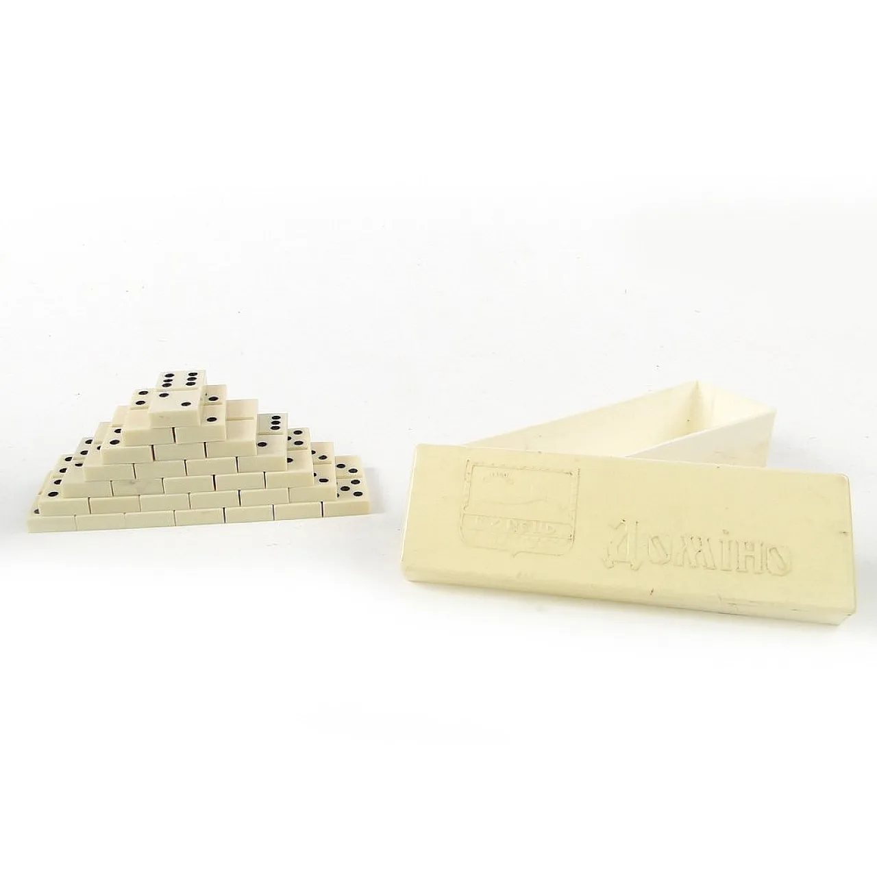 Postmodern Domino Game, USRR, 1970s, Set of 28 7