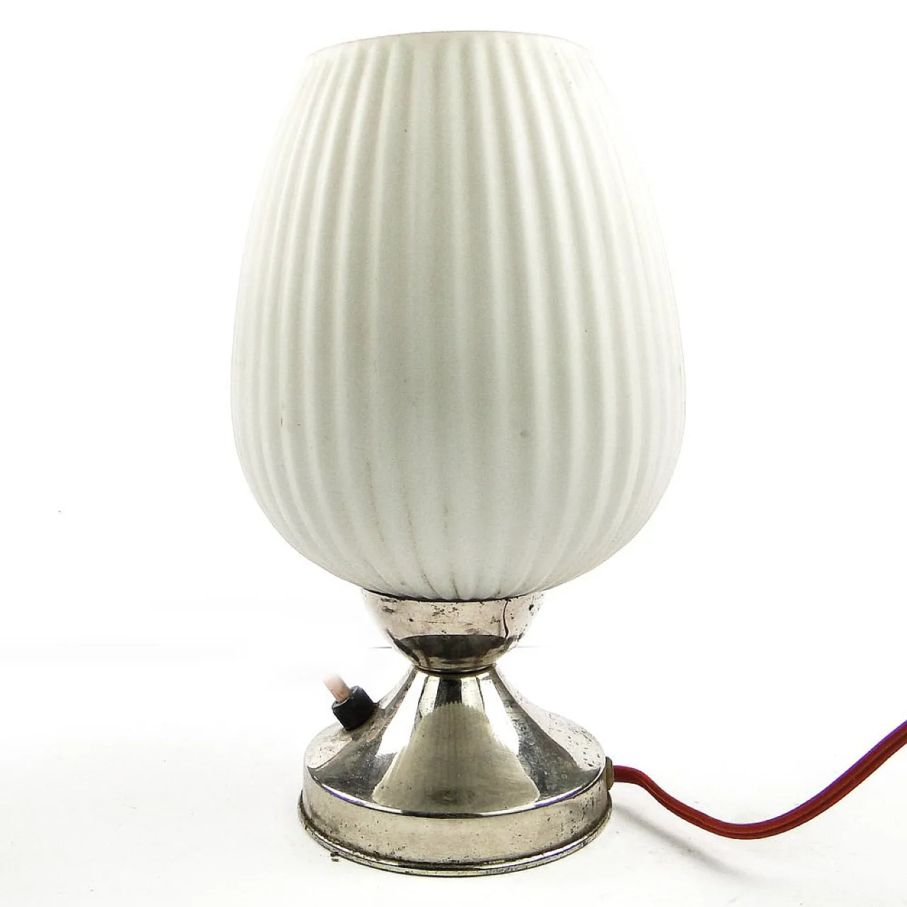 Lampada da tavolo Art Déco, Polonia, anni '60 1
