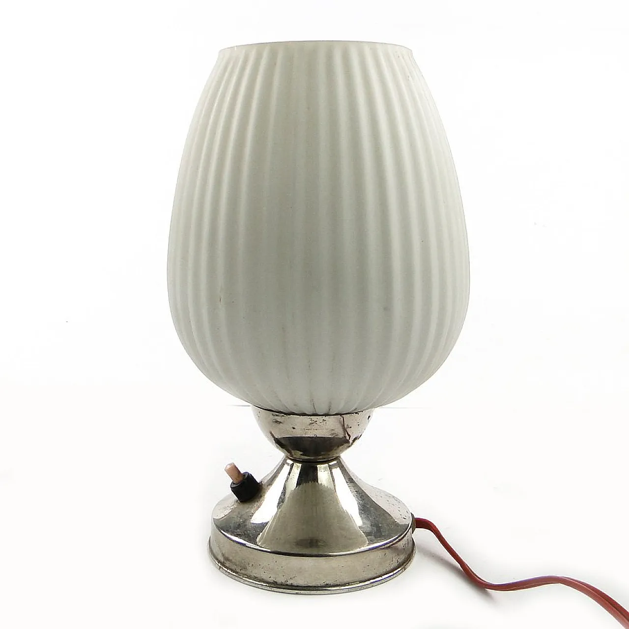 Lampada da tavolo Art Déco, Polonia, anni '60 5