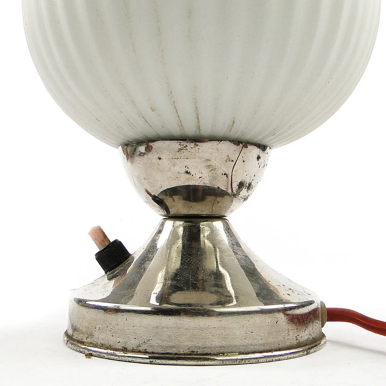 Lampada da tavolo Art Déco, Polonia, anni '60 8