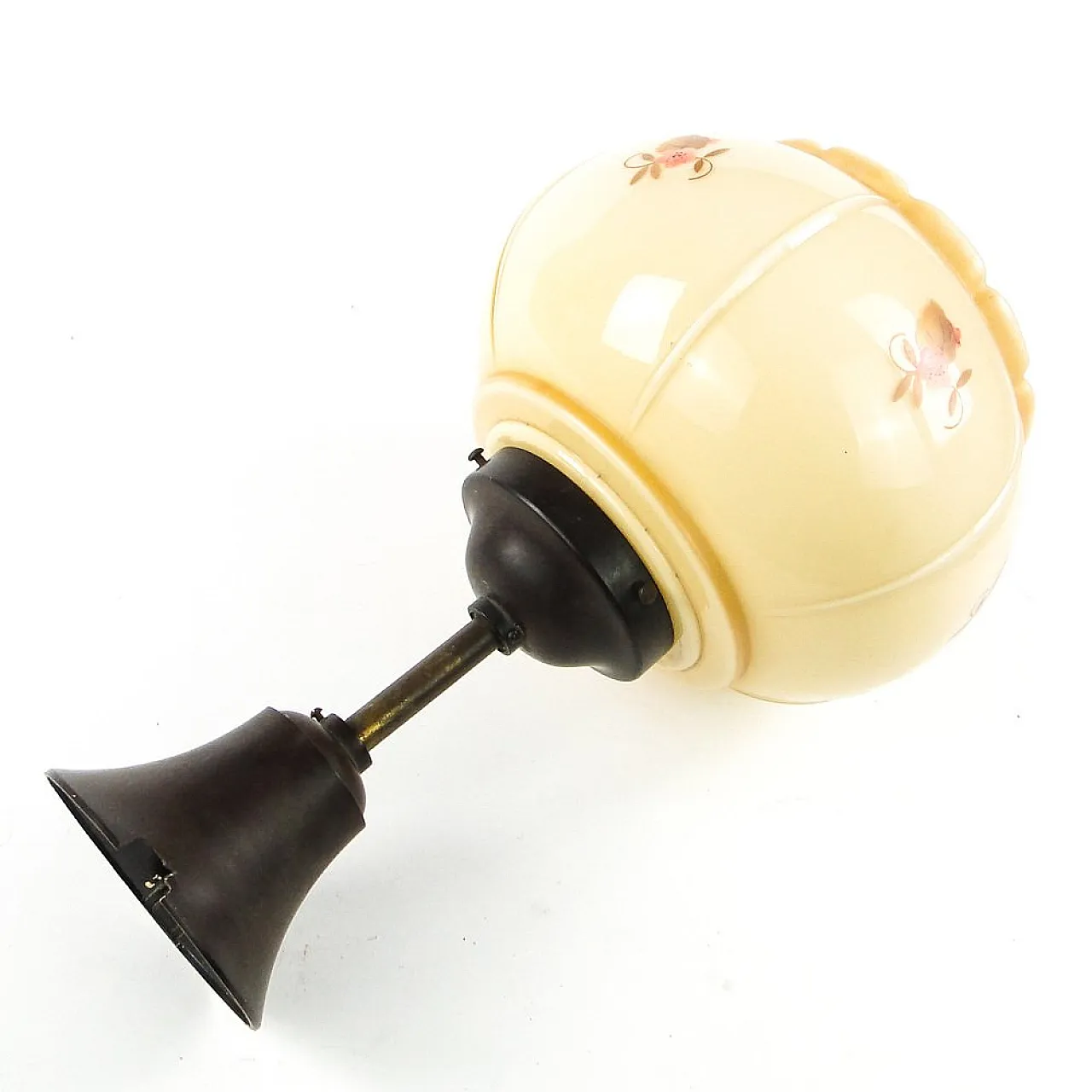 Lampada a sospensione Art Déco, Germania, anni '50 5