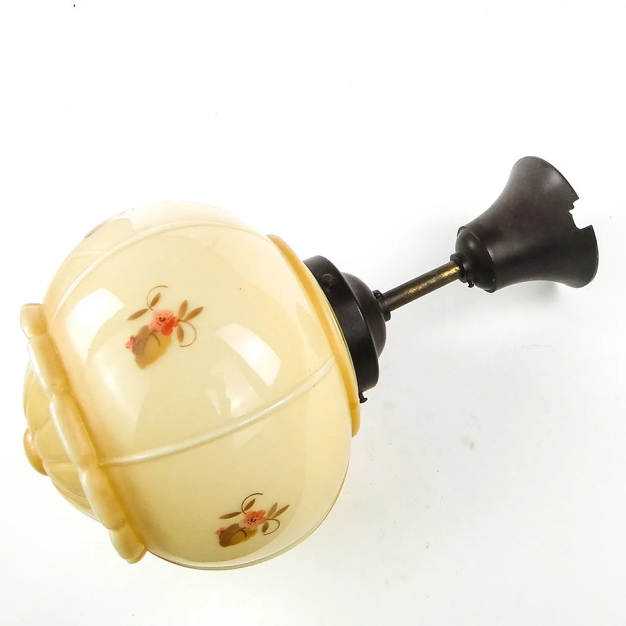 Lampada a sospensione Art Déco, Germania, anni '50 6