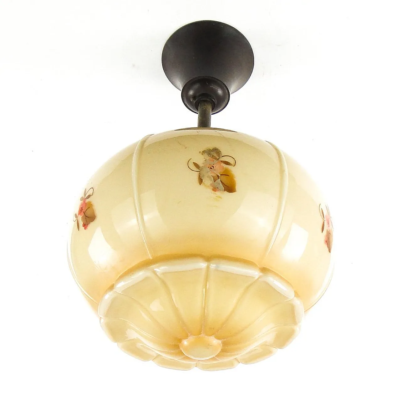 Lampada a sospensione Art Déco, Germania, anni '50 9
